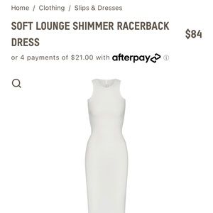 SKIMS Lounge Maxi Dress